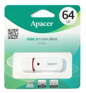 USB-накопитель Apacer AH333 64GB Белый